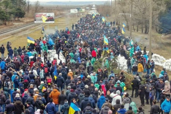 енергодар дорога люди блок