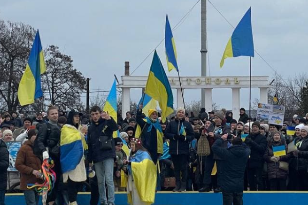 мелітополь протест